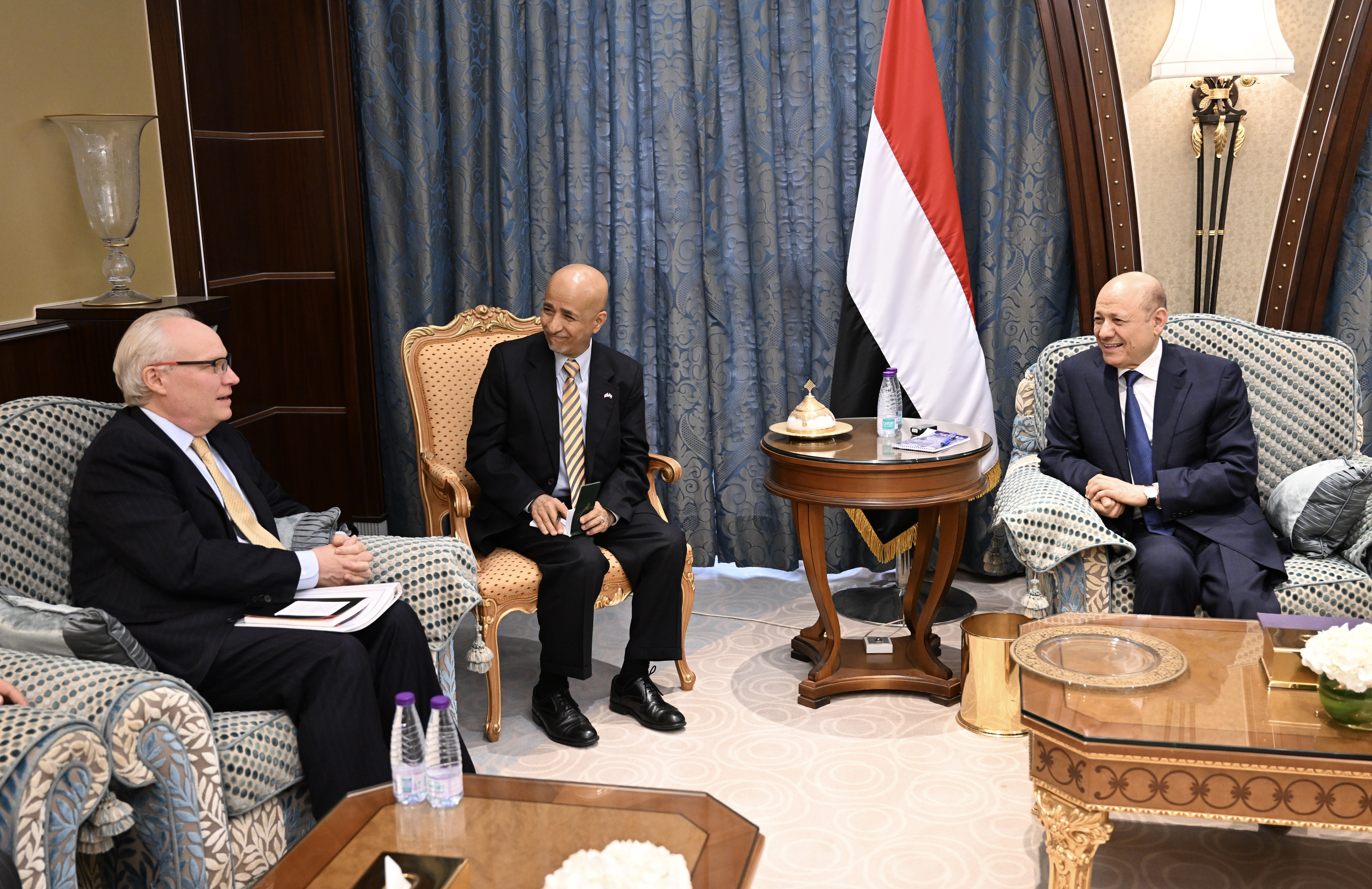 فخامة الرئيس يستقبل المبعوث الأمريكي لبلادنا 15 مارس 2023