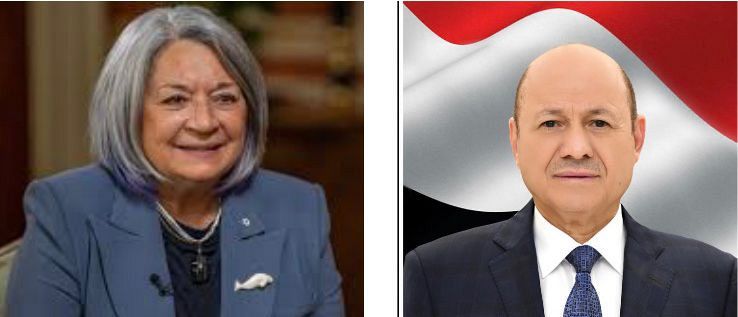 الرئيس يتلقى برقية تهنئة من حاكم كندا بمناسبة العيد الوطني 22 مايو