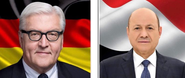 الرئيس يتلقى برقية تهنئة من الرئيس الالماني بمناسبة العيد الوطني ٢٢ مايو