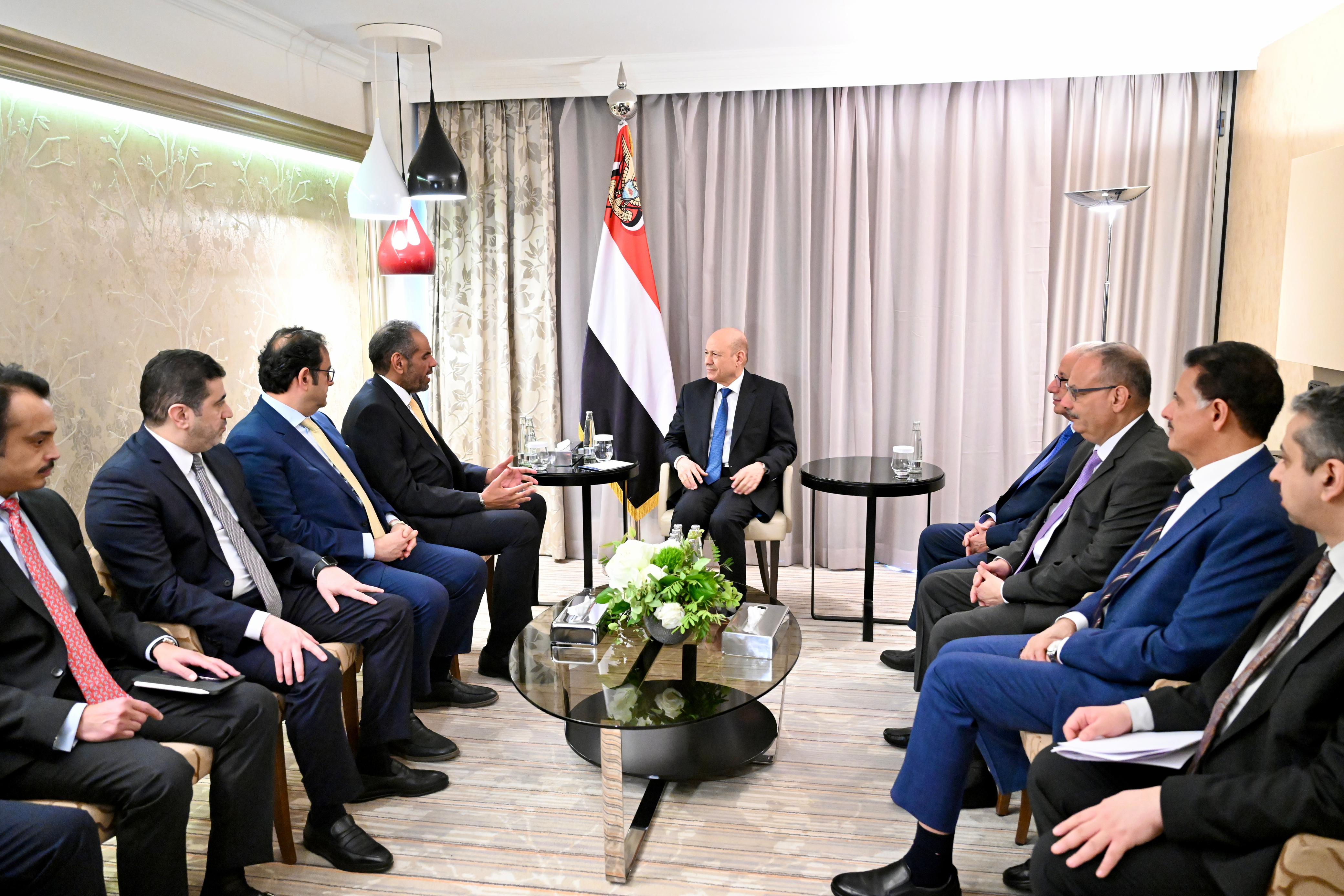 فخامة الرئيس يلتقي وزير الخارجية الكويتي في ميونخ 17 فبراير 2024
