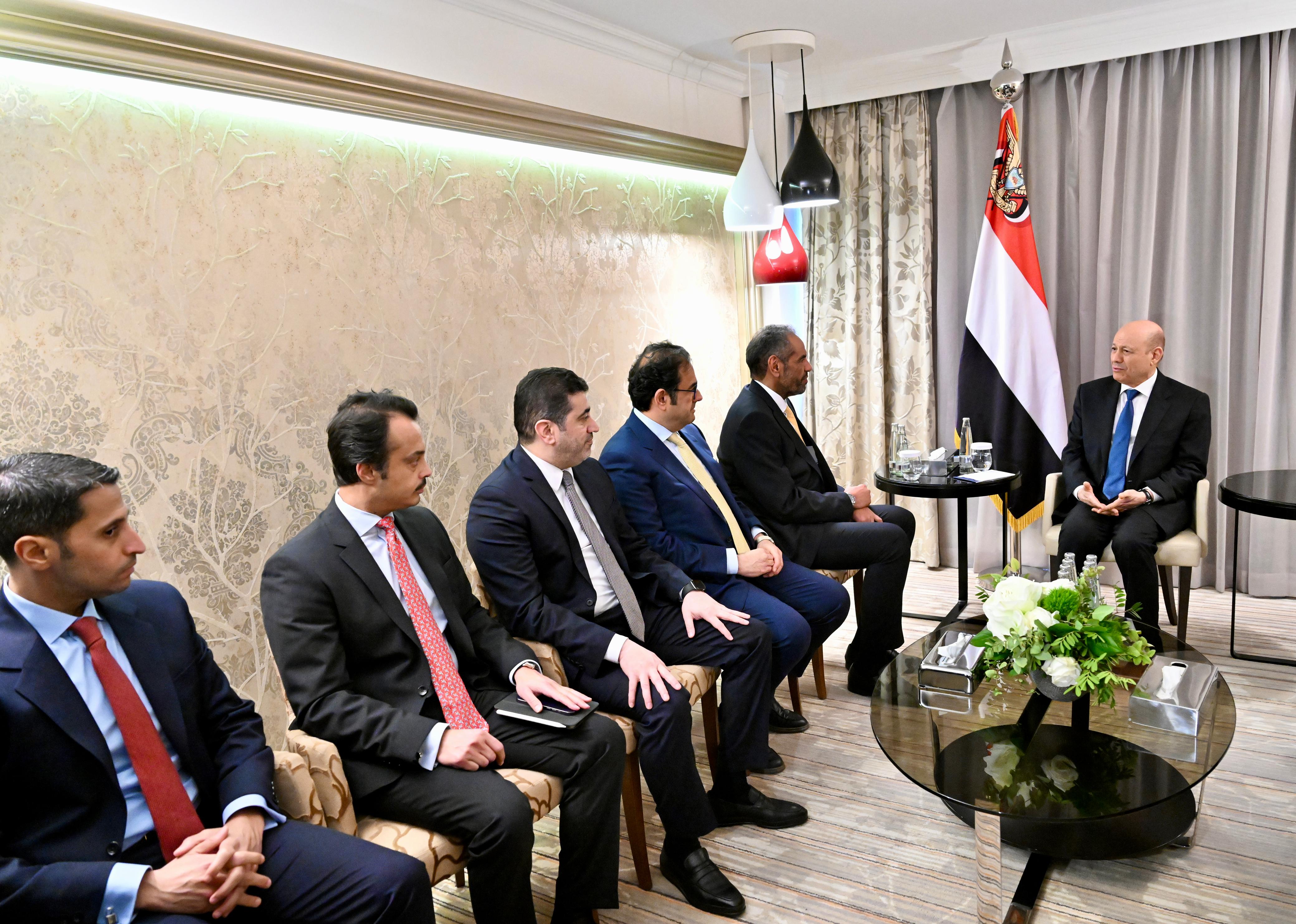 فخامة الرئيس يلتقي وزير الخارجية الكويتي في ميونخ 17 فبراير 2024