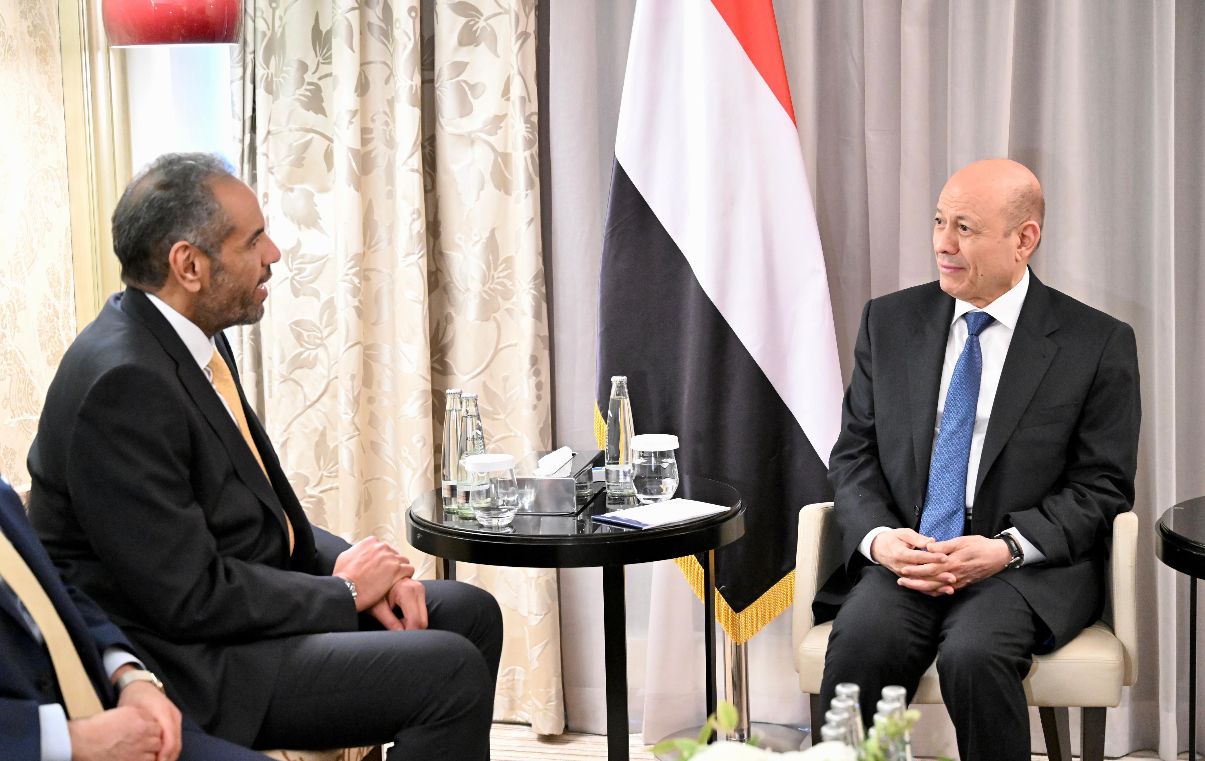 فخامة الرئيس يلتقي وزير الخارجية الكويتي في ميونخ 17 فبراير 2024
