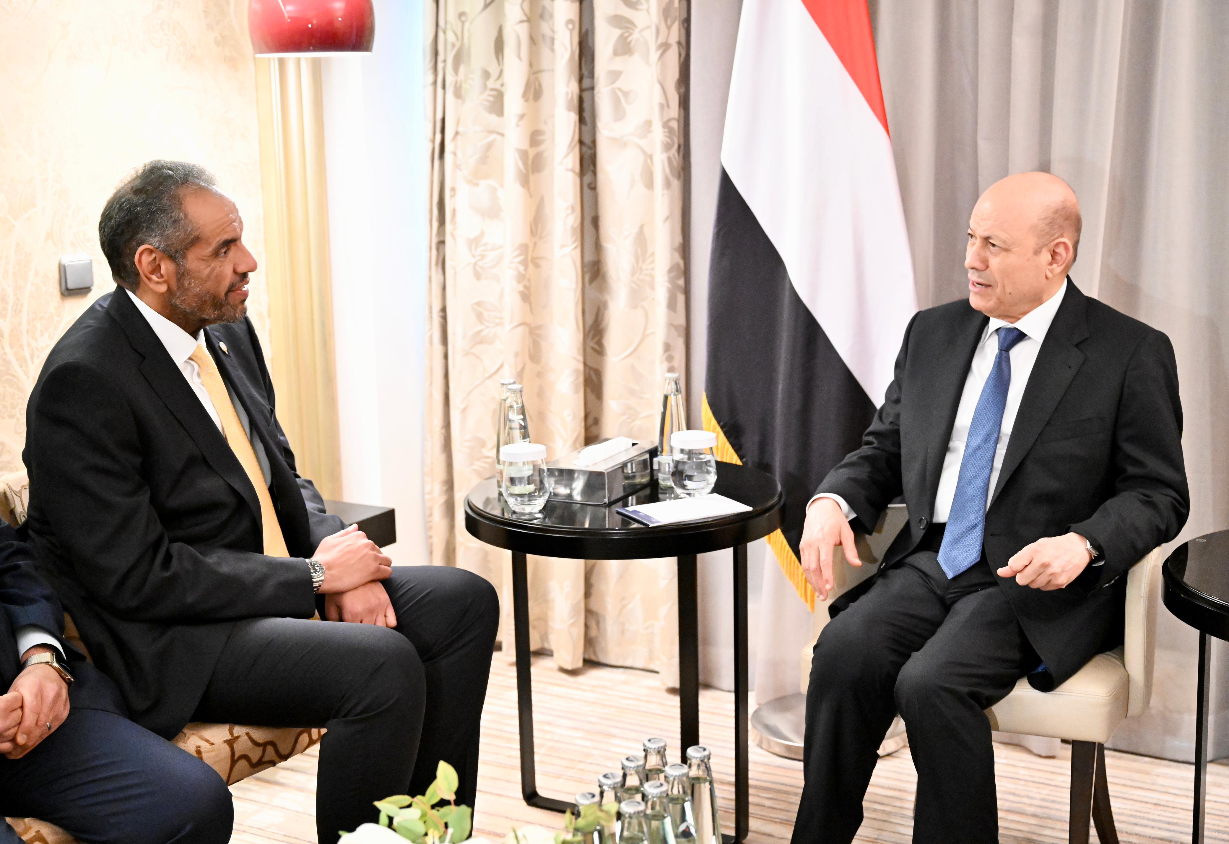 فخامة الرئيس يلتقي وزير الخارجية الكويتي في ميونخ 17 فبراير 2024
