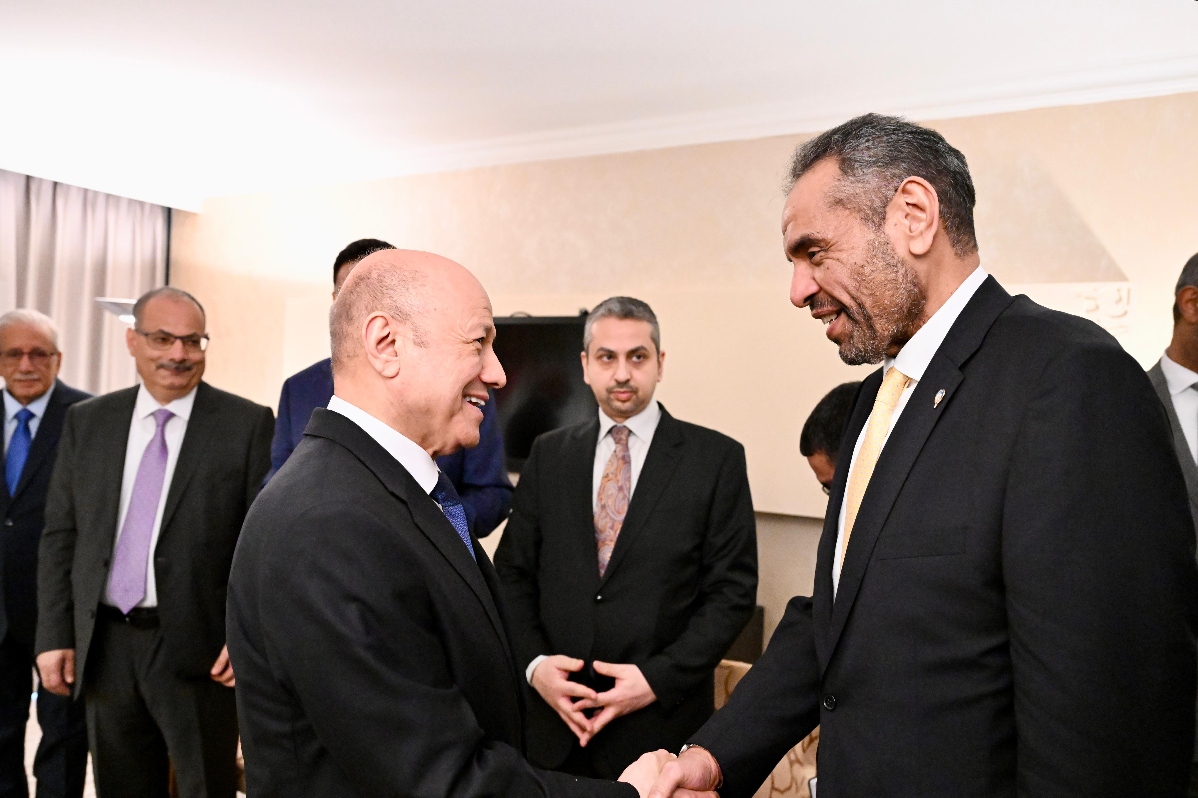 فخامة الرئيس يلتقي وزير الخارجية الكويتي في ميونخ 17 فبراير 2024