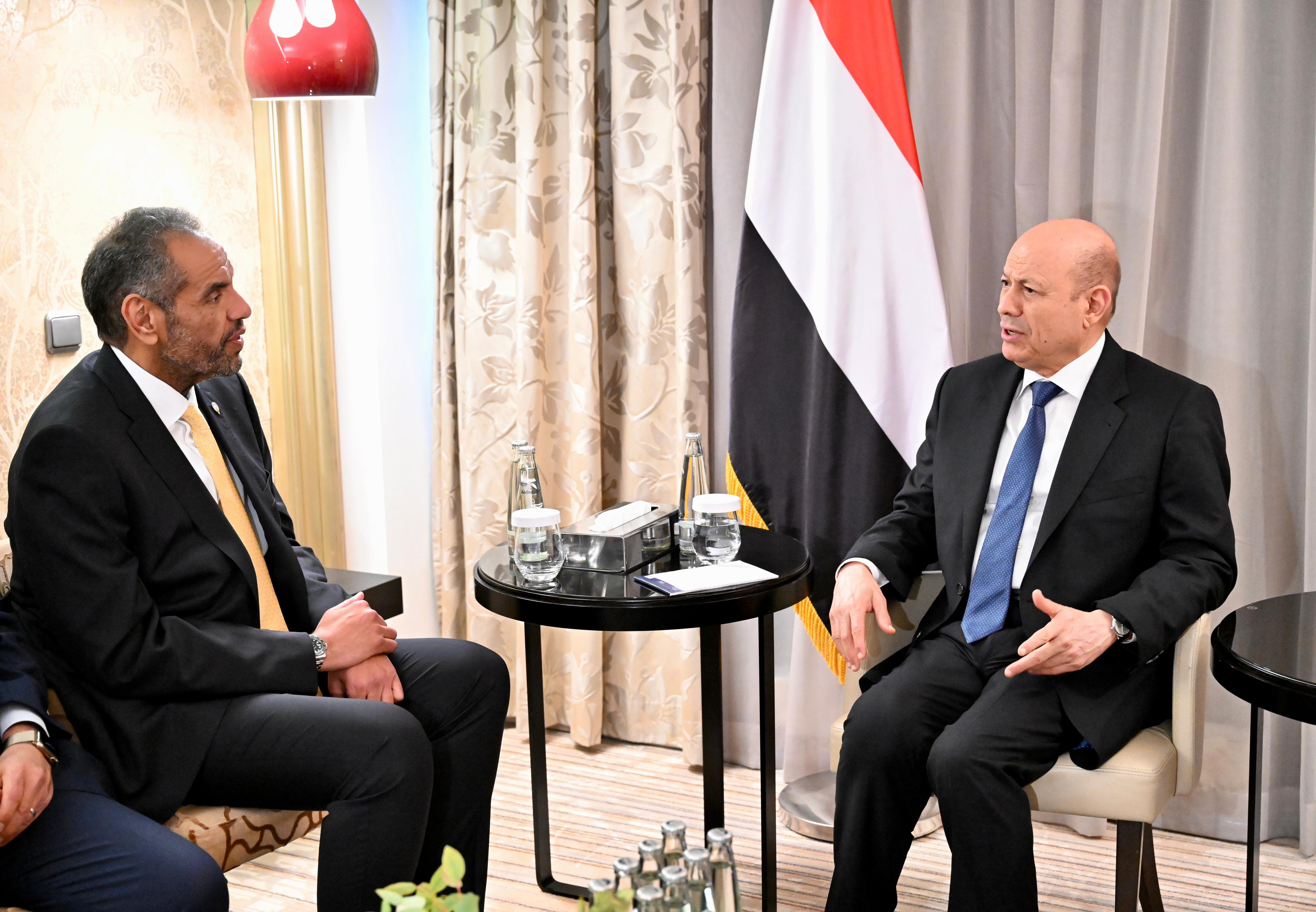 فخامة الرئيس يلتقي وزير الخارجية الكويتي في ميونخ 17 فبراير 2024