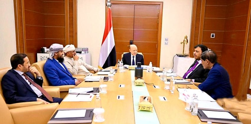 مجلس القيادة الرئاسي يناقش مستجدات جهود السلام والأوضاع الاقتصادية والمعيشية