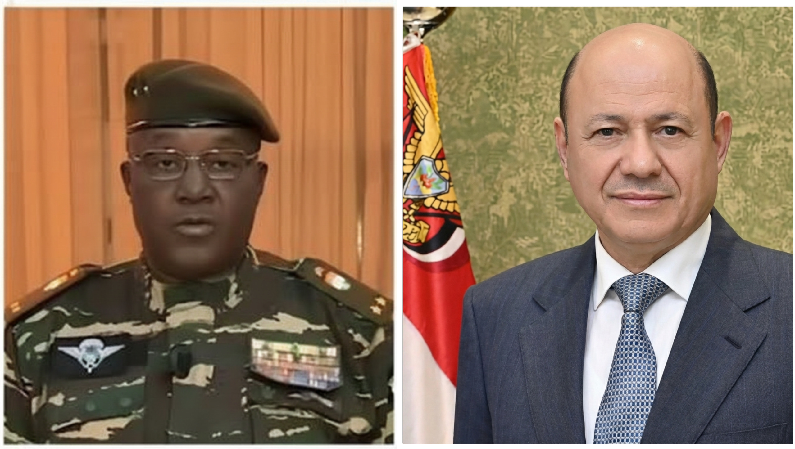 رئيس مجلس القيادة يهنئ بذكرى يوم الجمهورية في النيجر