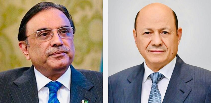 رئيس مجلس القيادة الرئاسي يهنىء باليوم الوطني الباكستاني