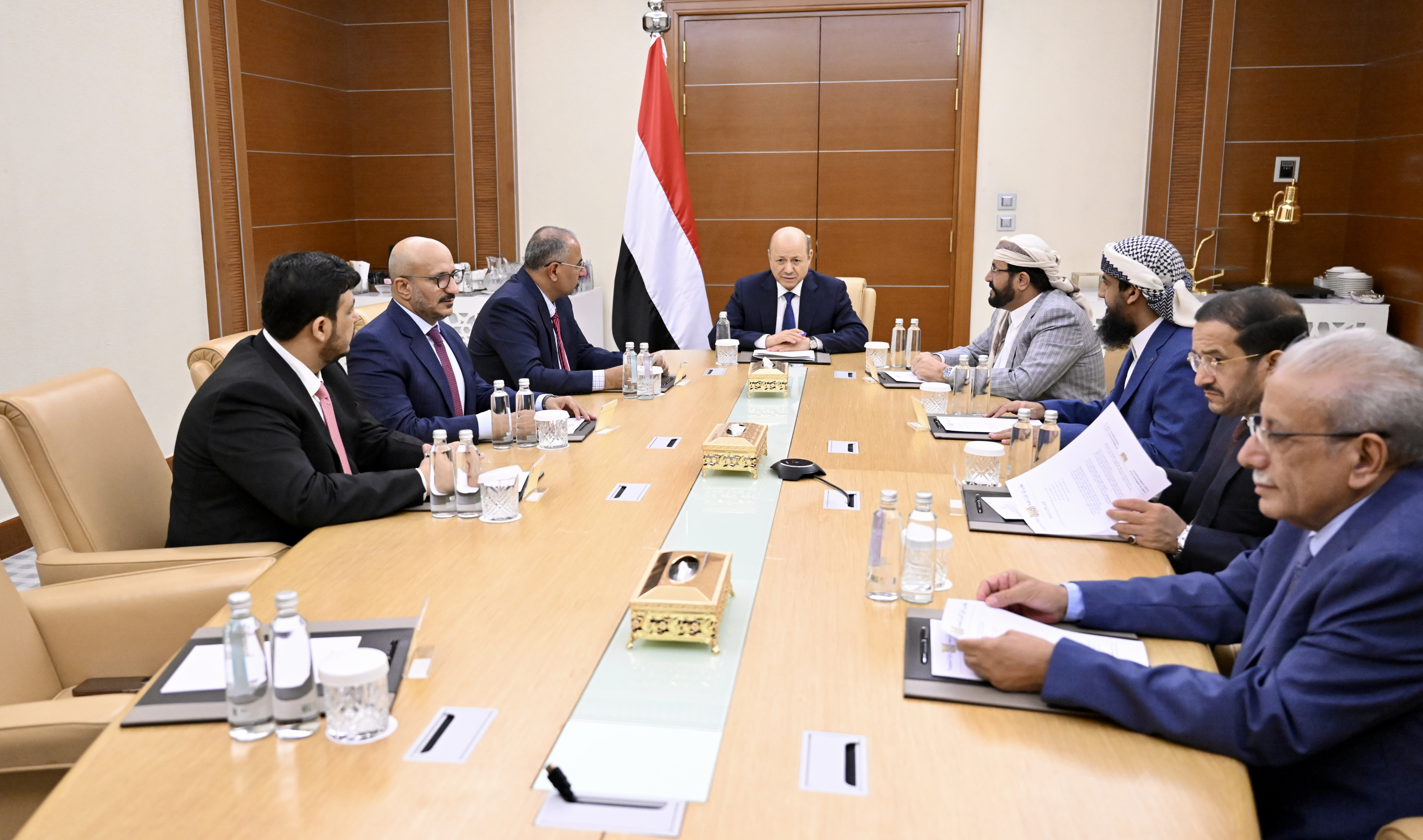 اجتماع مجلس القيادة الرئاسي 22 مايو 2023