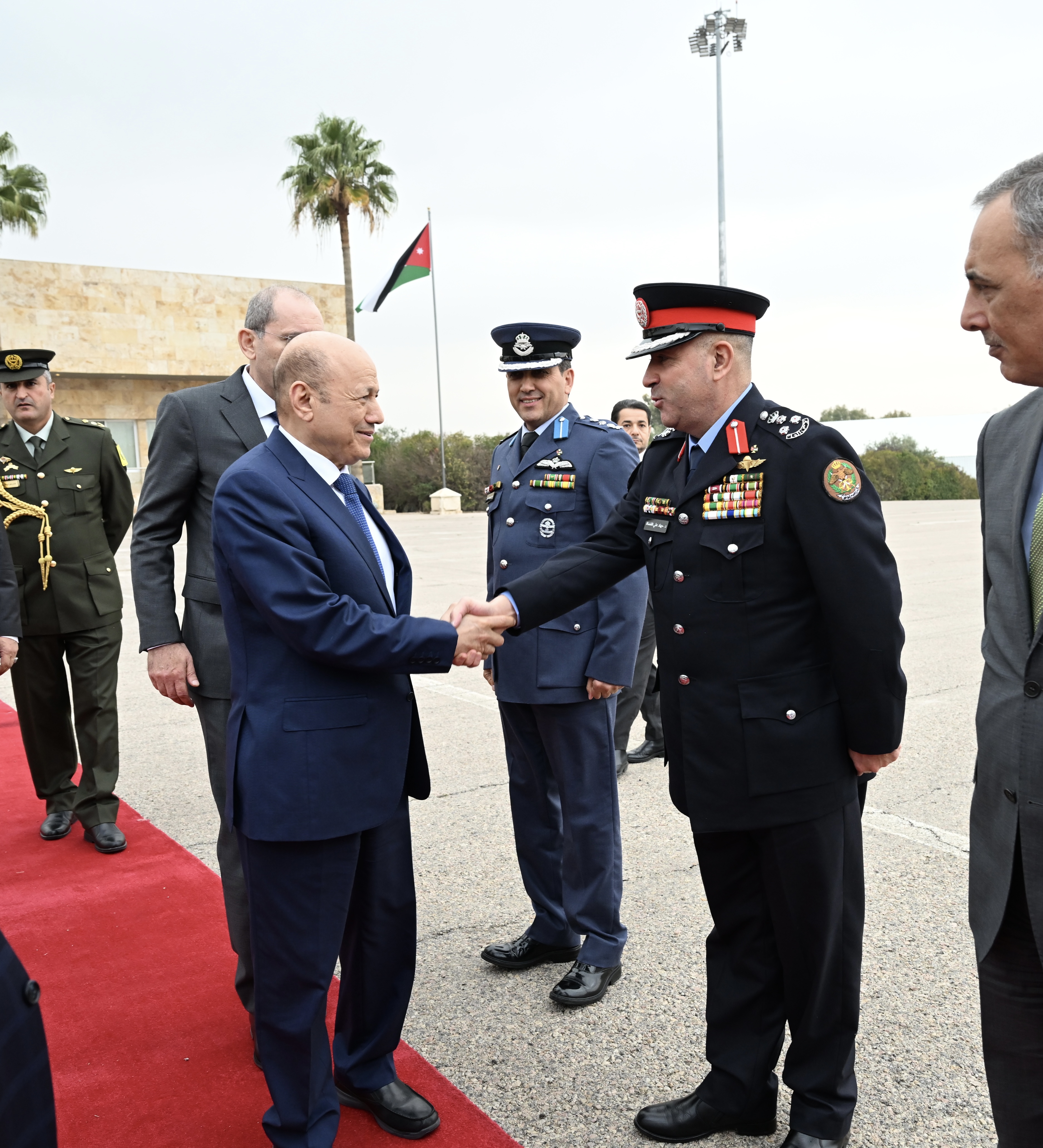 مغادرة فخامة الرئيس رشاد العليمي الأردن 29 نوفمبر 2022