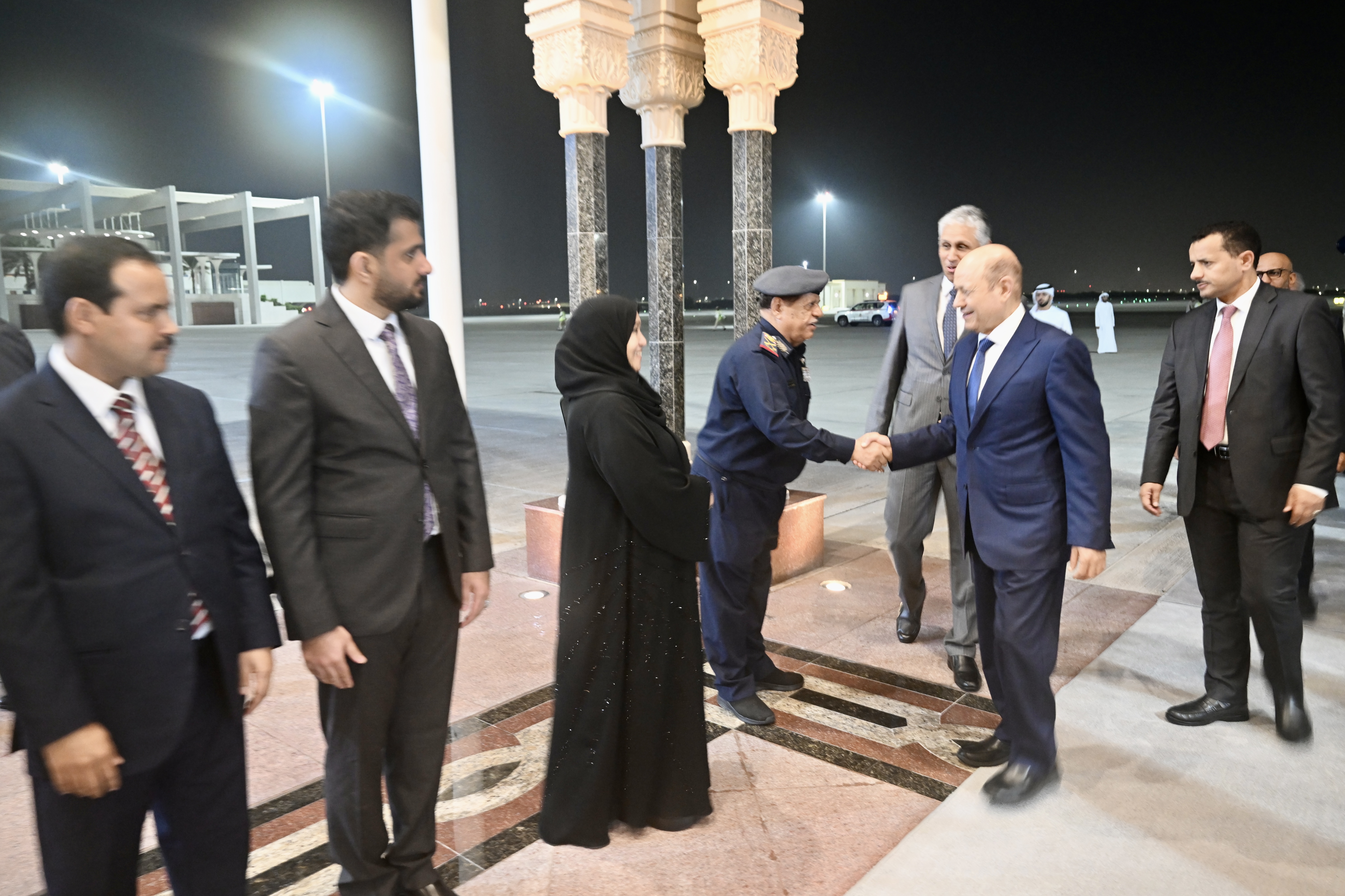 وصول فخامة الرئيس رشاد العليمي إلى العاصمة الإماراتية أبو ظبي  29 نوفمبر 2022