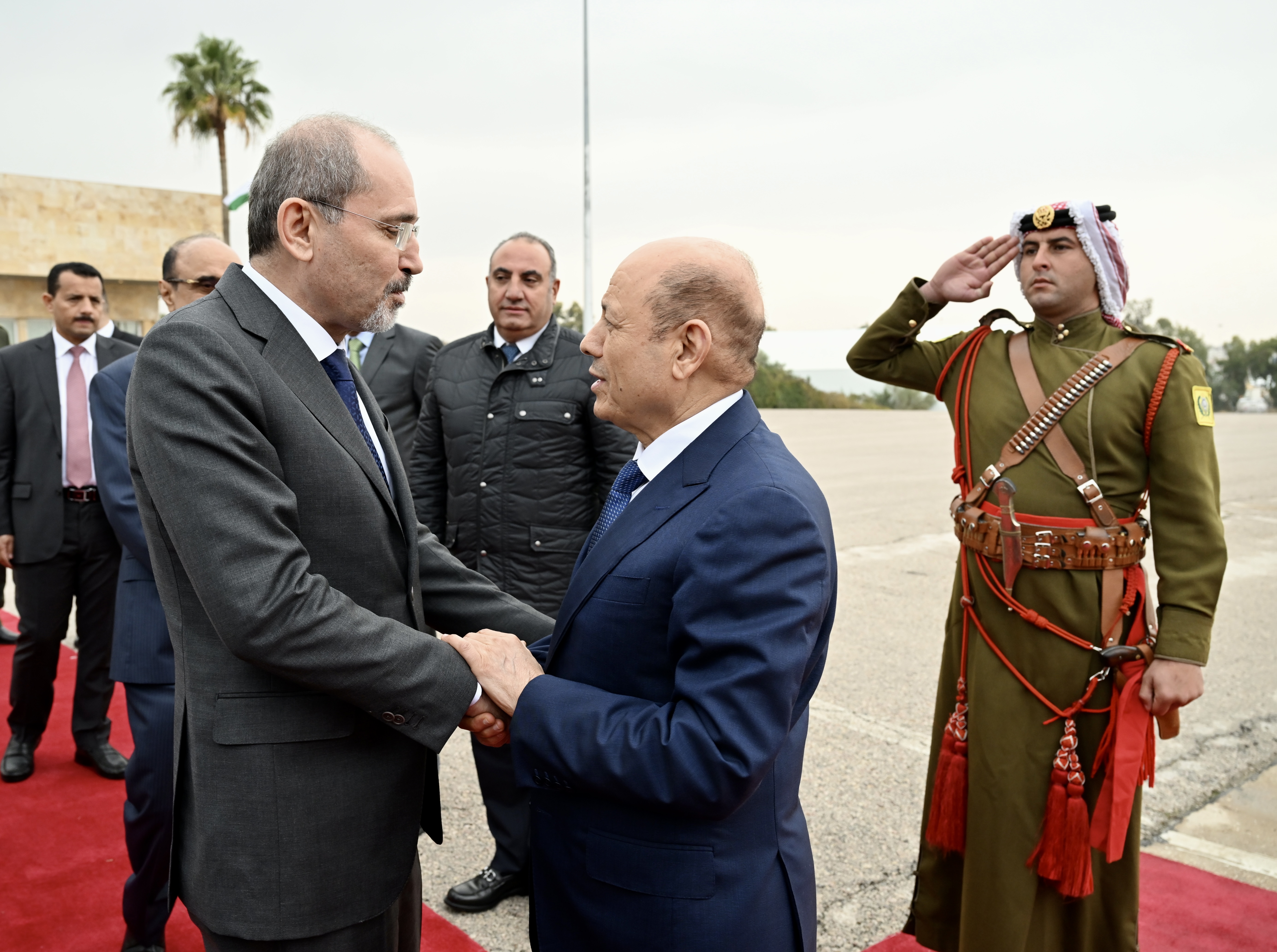 مغادرة فخامة الرئيس رشاد العليمي الأردن 29 نوفمبر 2022